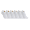 Iz sock Copenhagen 6pak luxury klassiske bambus ankelstrømper i hvid 6326c878ded69