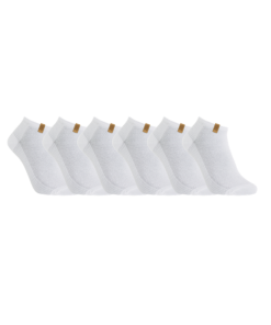 Iz sock Copenhagen 3pak luxury klassiske bambus ankelstrømper i hvid