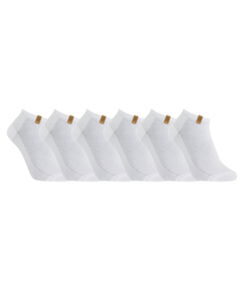 Iz sock Copenhagen 10pak luxury klassiske bambus ankelstrømper i hvid