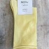 Oroblu - Strømper - Woman Note Woman Bamboo Roll Top - Yellow