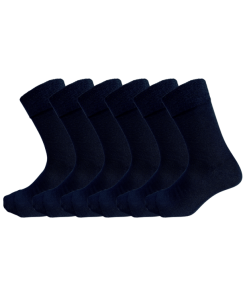 Kilde Comfort & Diabetes, 6pak bambus ankelstrømper i sort. Unisex